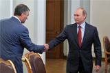 Путин поддержал кандидатуру Володина на пост председателя Госдумы