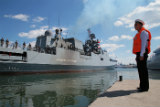 "Адмирал Григорович" прошел через черноморские проливы в Средиземноморье