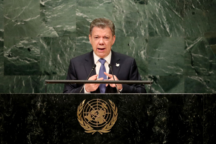 Президент Колумбии пообещал продолжать процесс установления мира в стране