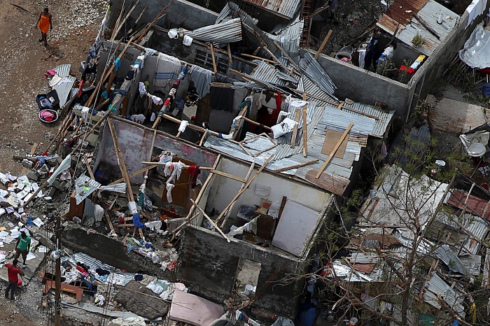 На Гаити 261 человек погиб в результате прохода урагана "Мэттью"