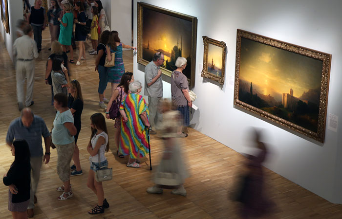 Выставку Айвазовского в Третьяковке посетили 350 тысяч человек