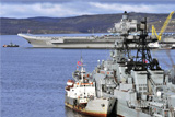 В Минобороны опровергли планы захода "Адмирала Кузнецова" в испанский порт