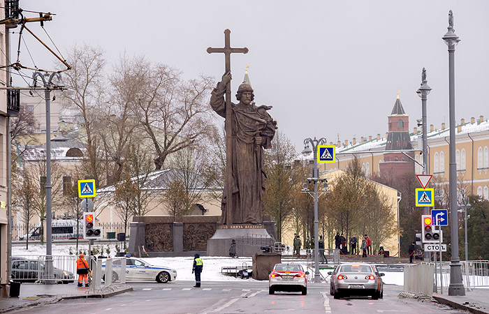 Князь Владимир В Москве Фото