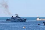 Фрегат "Адмирал Григорович" подготовился к выполнению боевых задач в Сирии