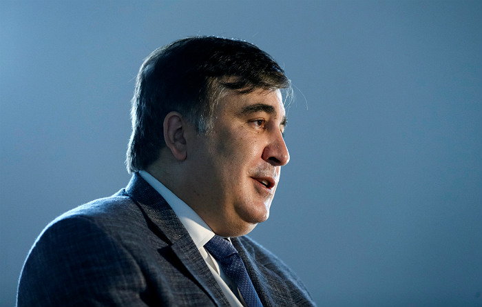 Саакашвили на митинге в Киеве призвал к досрочным выборам в Раду