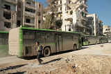 СМИ узнали об атаке боевиков в Сирии на предназначенные для эвакуации автобусы