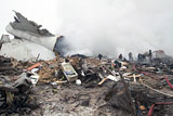 Количество жертв крушения самолета в Киргизии превысило 30 человек