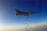 Российские бомбардировщики поразили два пункта управления боевиков в Сирии