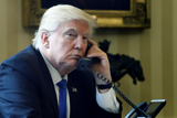 Завершился телефонный разговор Путина и Трампа