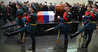 Прощание с Виталием Чуркиным