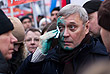 Председателя партии ПАРНАС Михаила Касьянова на акции неизвестный облил зеленкой