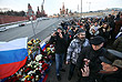Активисты возложили цветы на место гибели Немцова