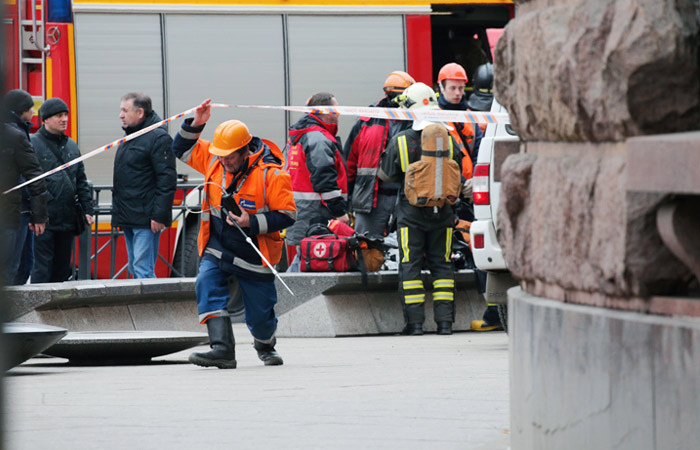 Обезвреженная в петербургском метро бомба была начинена поражающими элементами