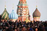 В полиции сообщили о более 50 тыс. участников акции памяти в центре Москвы