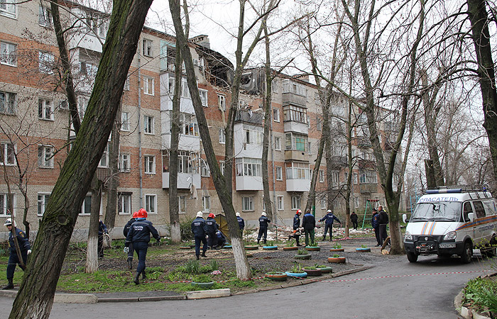 В Таганроге после хлопка газа в доме разрушения получили 13 квартир
