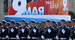 Генеральная репетиция Парада Победы в Москве