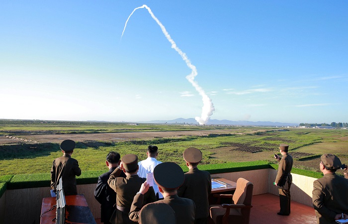 Ракета КНДР пролетела 450 км и упала в исключительной морской экономической зоне Японии