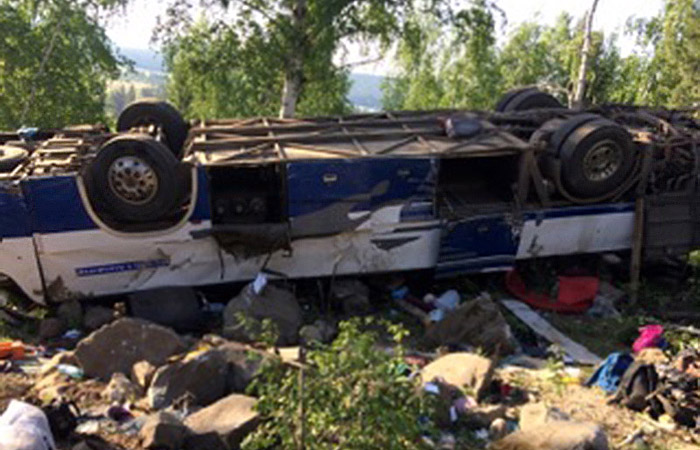 Число жертв ДТП с автобусом в Забайкалье увеличилось до 13