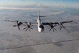 Ту-95МС нанесли удары новейшими ракетами Х-101 по позициям ИГ в Сирии