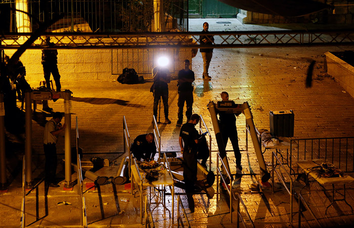 Мусульмане отказались возвращаться на Храмовую гору из-за камер наблюдения