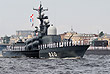 Ракетный катер "Чувашия" и подводная лодка "Дмитров"