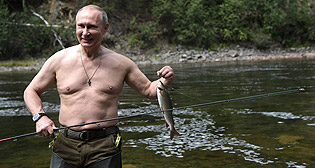 Отдых Владимира Путина в Тыве