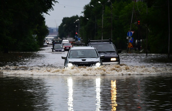 За сутки вода ушла из 13 населенных пунктов Приморья