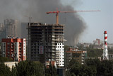 Пожар в Ростове-на-Дону: фото и видео очевидцев