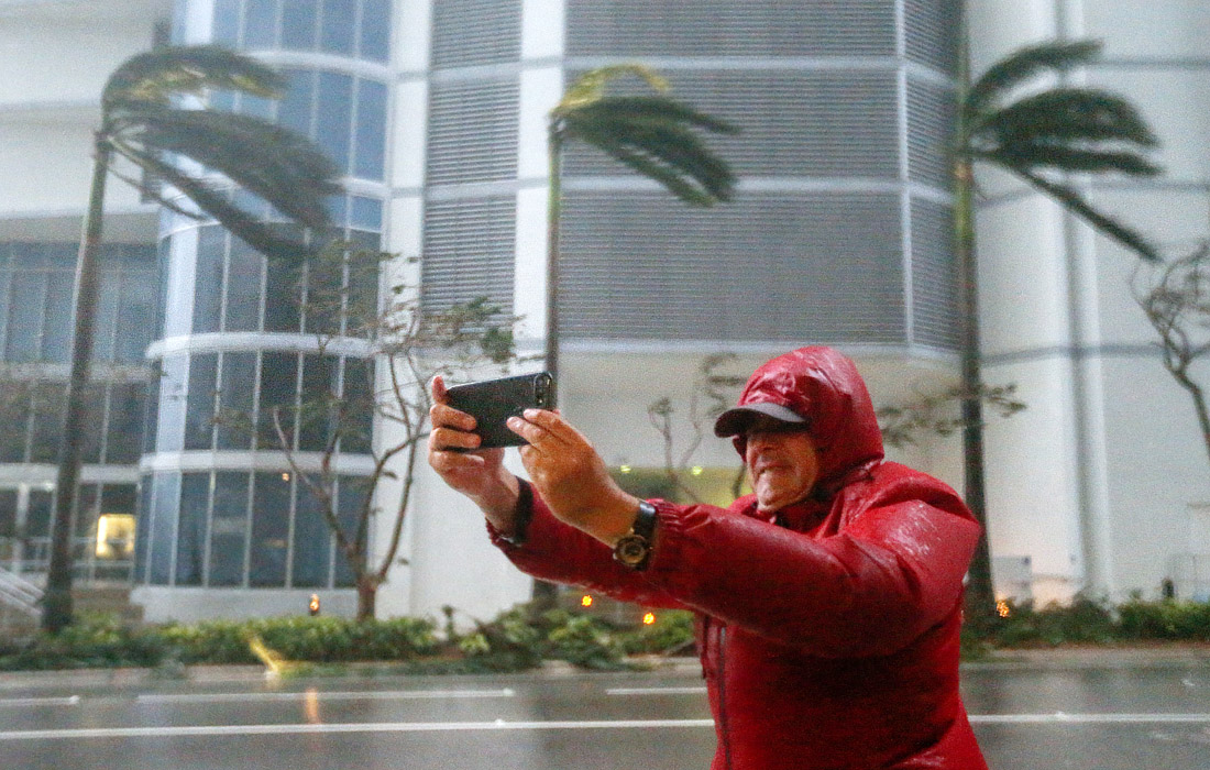 Ураган "Ирма" в Майами