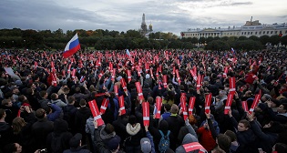 Акции в поддержку Алексея Навального 7 октября