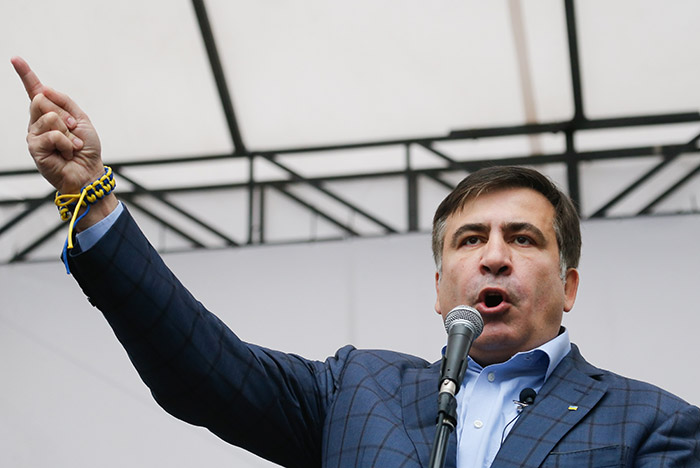 Саакашвили выразил готовность остаться в палатке под стенами Рады в Киеве