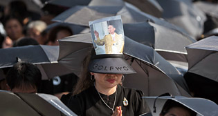 Прощание с королем Таиланда