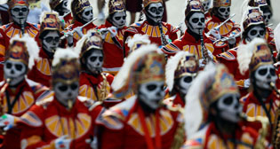 День мертвых в Мехико