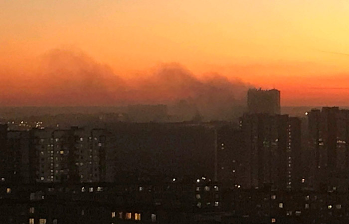 Пожар на техническом объекте СВР в Москве потушен