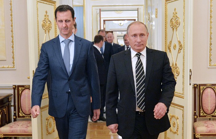 Путин встретился с Асадом