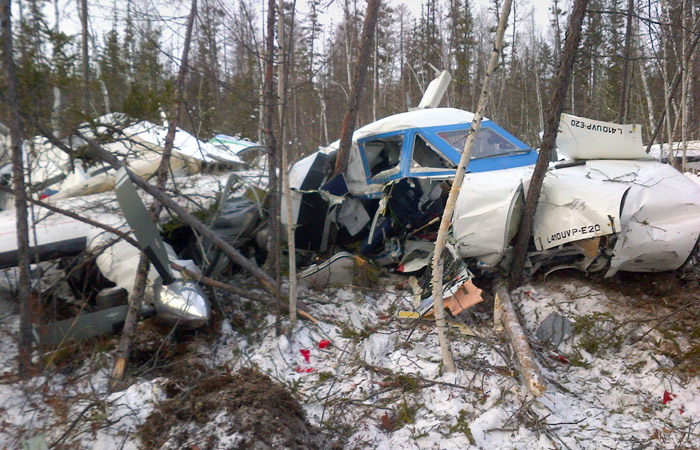 Крушению самолета в Хабаровском крае предшествовала проблема с двигателем