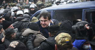 Задержание Михаила Саакашвили в Киеве