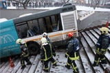 Водитель заявил об отказе тормозов у съехавшего в подземный переход в Москве автобуса