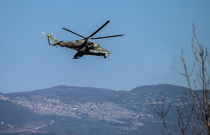 В Сирии разбился российский вертолет Ми-24