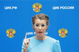 Собчак откажется от предвыборной агитации на время поездки в Крым