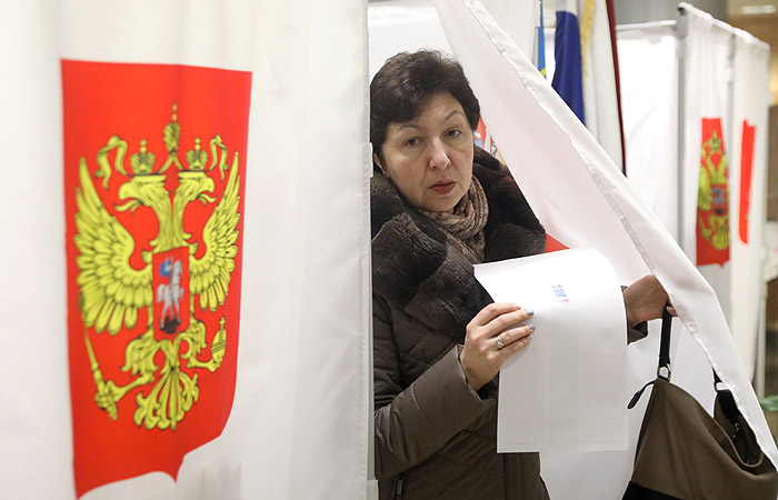 Явка на президентских выборах в РФ превысила 50%