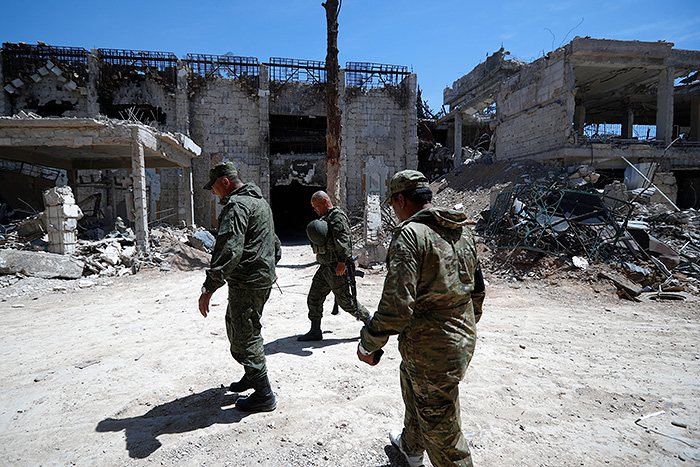 Минобороны РФ нашло химлабораторию боевиков в сирийской Думе