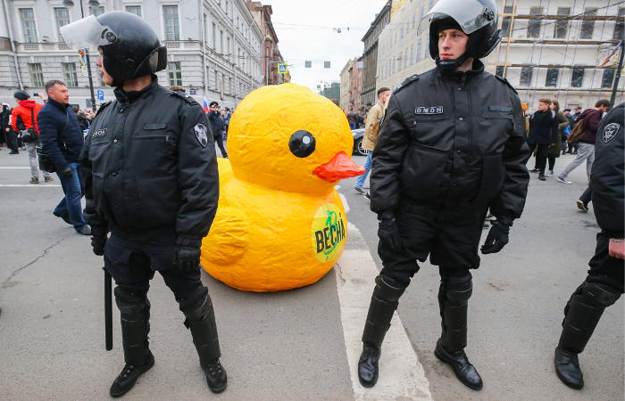 Более 40 участников акции 5 мая в Петербурге будут отбывать административный арест