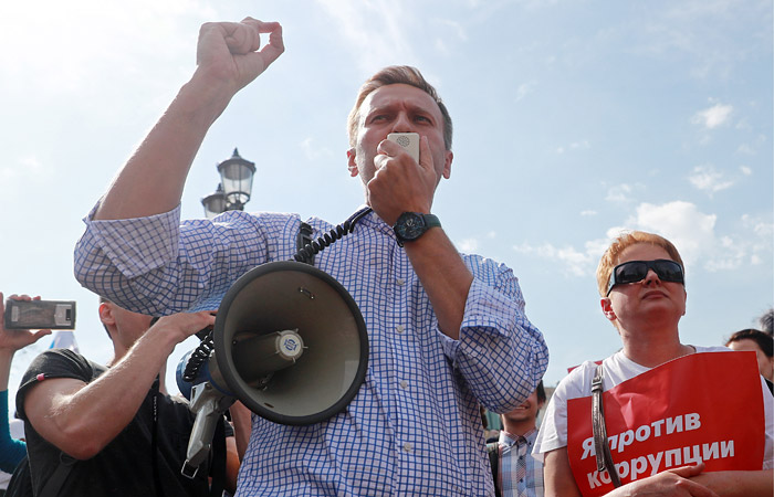 Суд отложил рассмотрение дела против Навального о нарушении проведения митинга