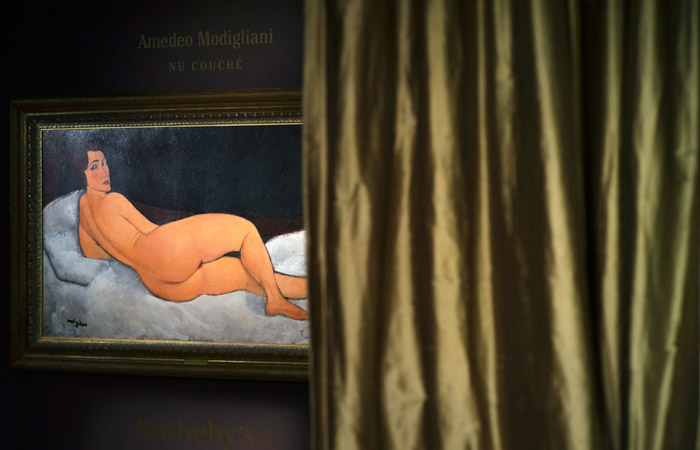 "Обнаженную" Модильяни продали на аукционе Sotheby's за рекордные $157,2 млн