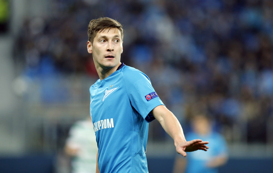 Полузащитник Далер Кузяев ("Зенит")