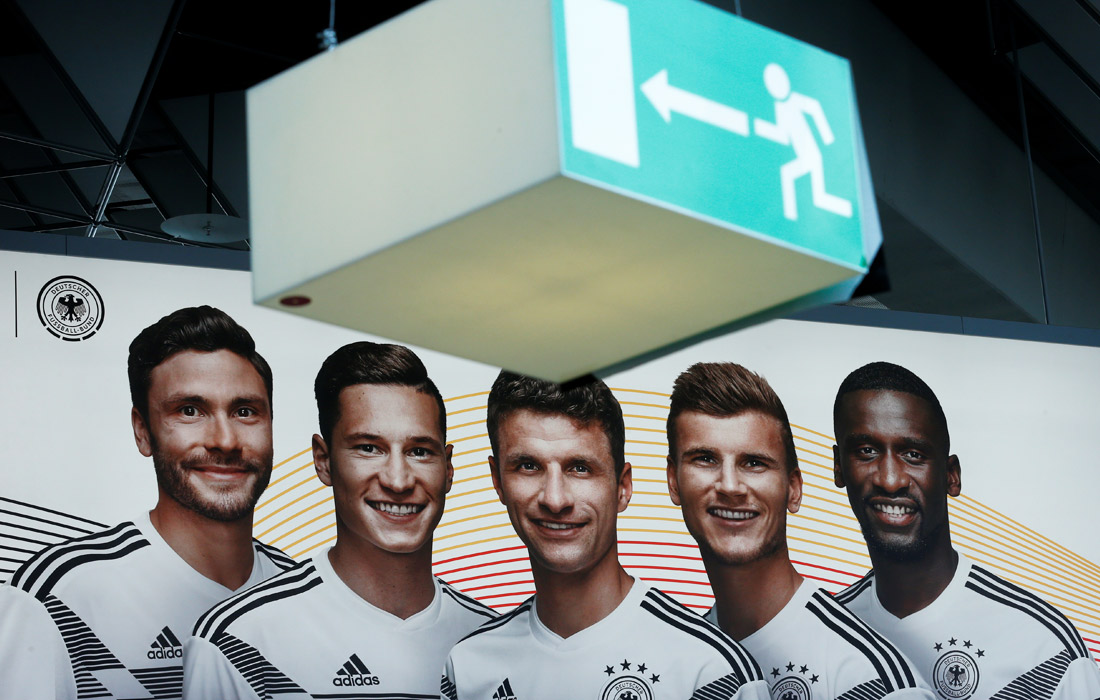 В Международном аэропорту Франкфурта-на-Майне