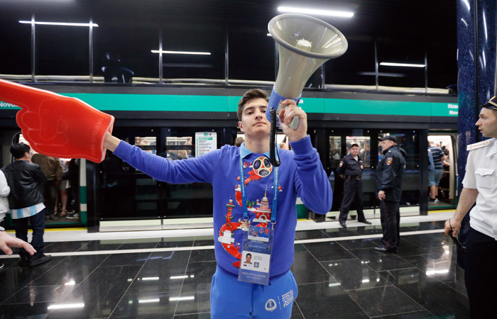 В Московском метро составили список самых необычных вопросов от гостей ЧМ-2018