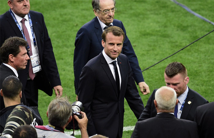 Макрон приедет на полуфинальный матч ЧМ-2018 с участием сборной Франции