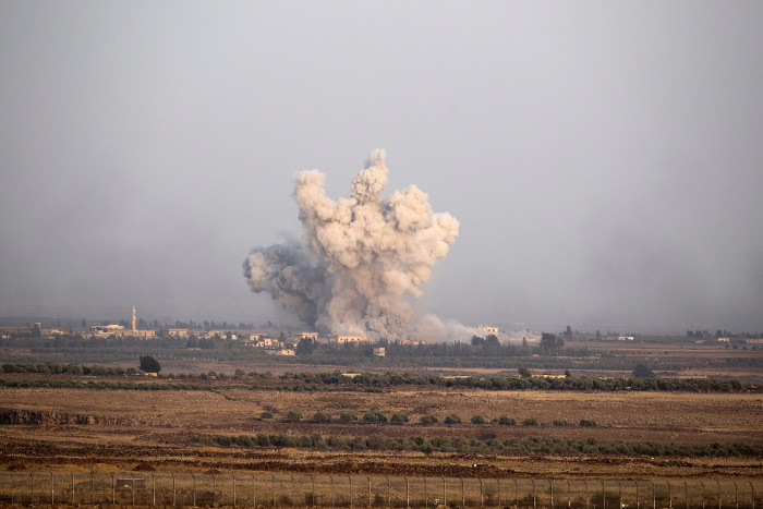 Впервые с начала конфликта в Сирии инспекторы ООН вышли к Голанским высотам